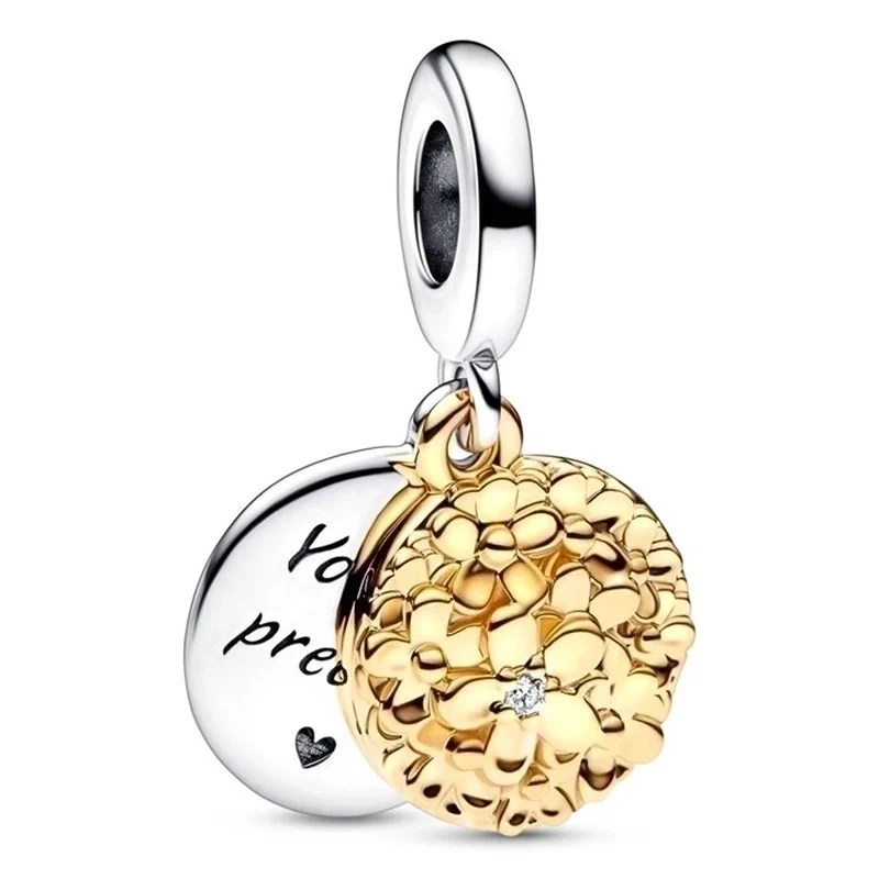5 PCS Package Metal Rhinestones Plating Inlay Polished Pendant Beads f08140d2 4dd3 4b96 94f7 9bb0705f4baa